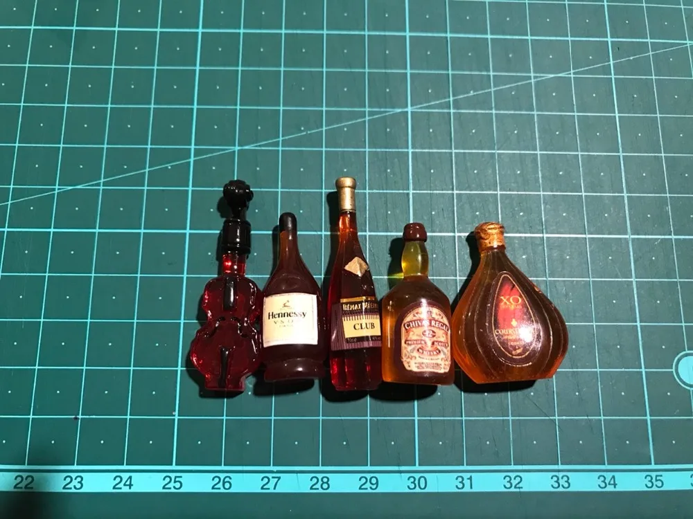 G10-X035 الأطفال طفل هدية لعبة 1:12 دمية مصغرة الأثاث مصغرة rement اكسسوارات الكمان النبيذ 5 قطعة/المجموعة