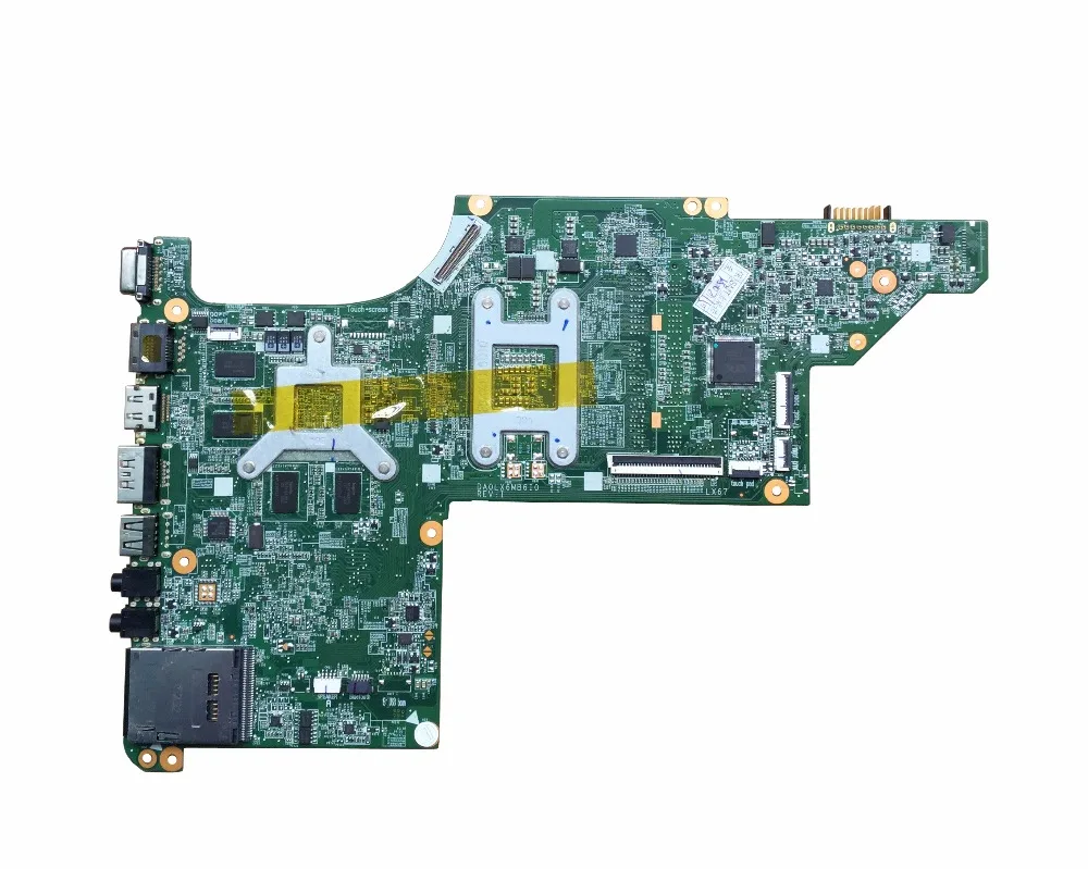 605320-001 شحن مجاني محمول الأصلي اللوحة الأم 615307-001 ل جناح HP DV7 DV7-4000 اللوحة DA0LX6MB6H1