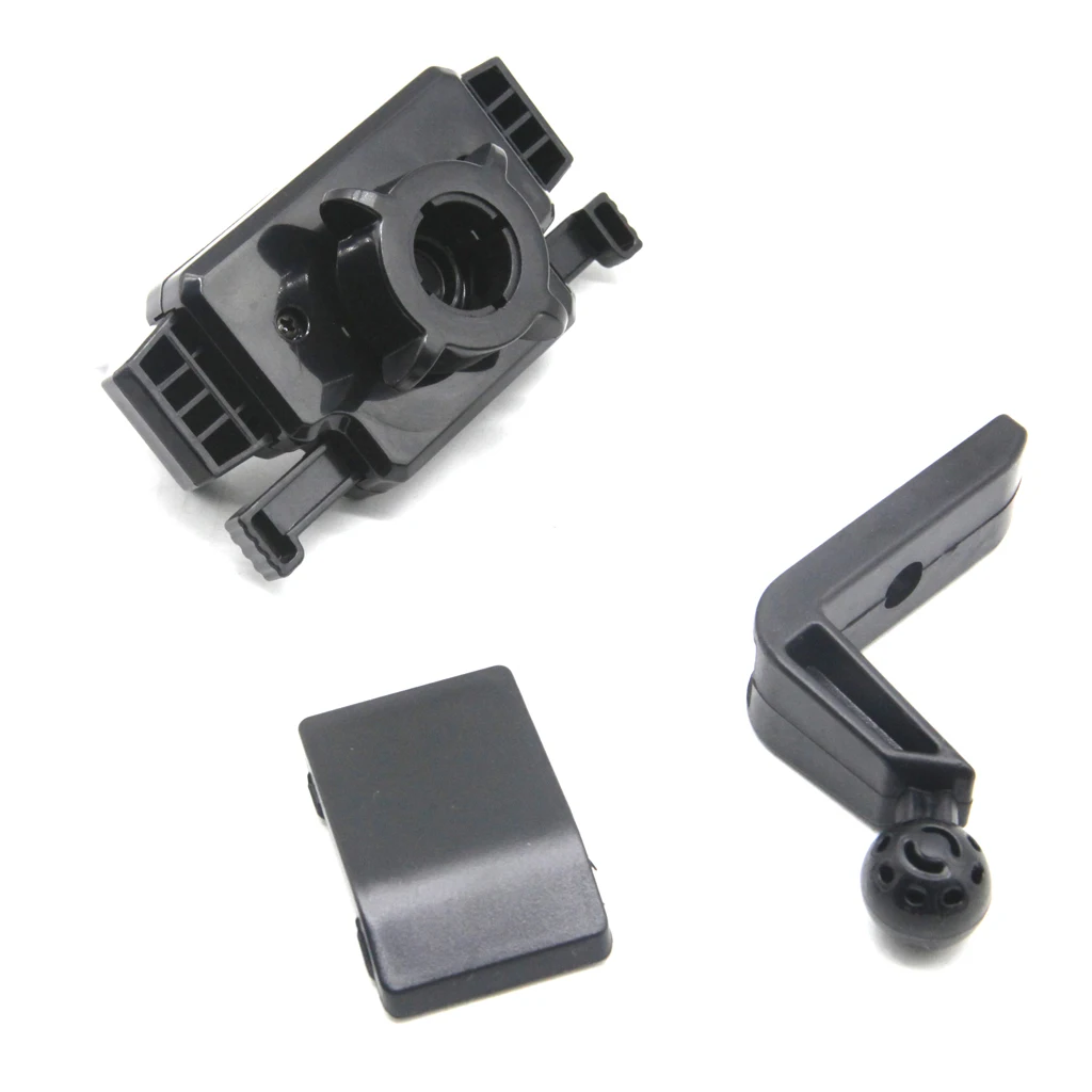 Black ABS Mobile Phone Holder Car GPS Bracket Dash Mount Holder Storage Box For Jeep Wrangler JL 2018 17.32x3.74x2.76 Inch
