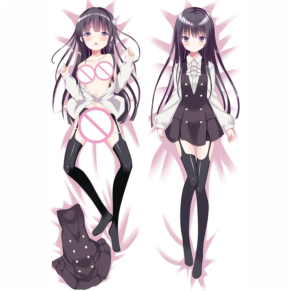 September update Anime Inu x Boku SS sexy girl Shirakiin riririchiyo Dakimakura Чехол для подушки тела чехол обхвата