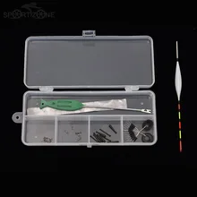 Ассорти набор рыболовные снасти Рыбалка Коробка аксессуары комплект рыболовные крючки экологически чистый свинец Лист Аксессуары