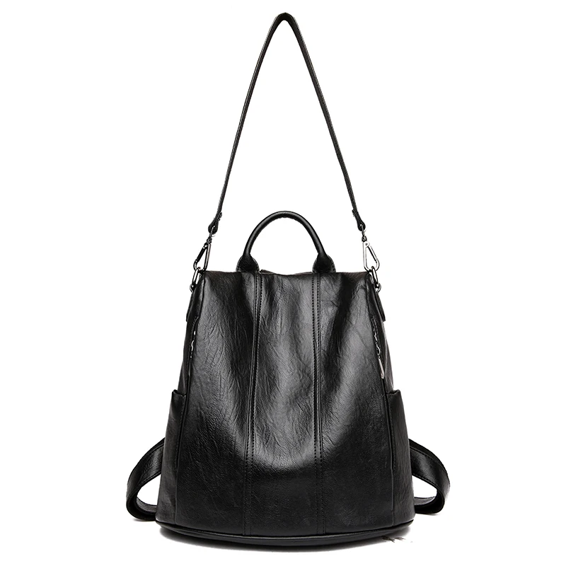 Moda 2018 mujeres mochila jóvenes cuero Vintage mochilas para adolescentes niñas mochila escolar mochila saco a dos Moda 2018 mujeres mochila jóvenes cuero Vintage mochilas para adolescentes niñas mochila escolar mochila saco a dos