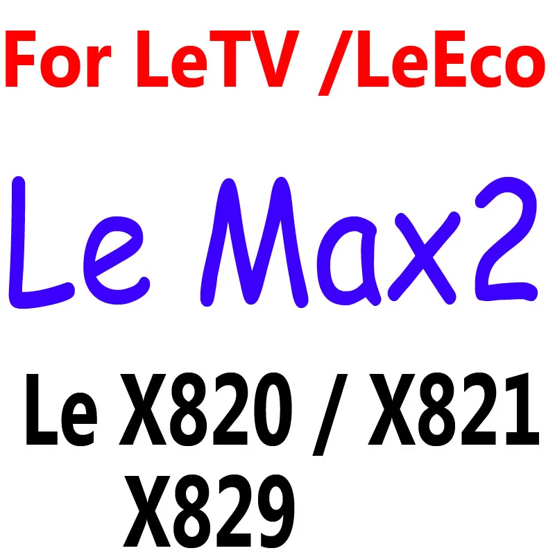 Защитная пленка для экрана Le Eco из закаленного стекла Letv Le 2 1s 1 Pro X620 leeco le 2 Pro X527 2s Pro3 leeco le s3 x626 x622 Max 2 Max2 - Цвет: Clear for Le Max 2