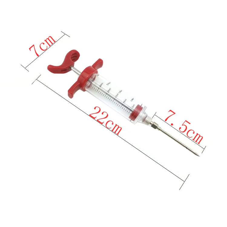 Безопасный и практичный маринад инжектор вкус шприц Пособия по кулинарии мяса птицы Турции курица для барбекю Пособия по кулинарии инструменты