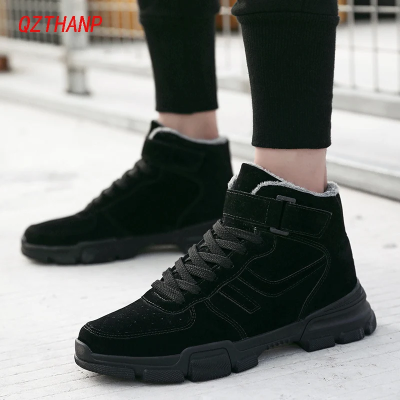 Специальный Для мужчин повседневные ботинки Осень/Зима; Tenis Masculino
Adulto High Top Sneaker черный Zapatos De Hombre обувь из плюша Мужская
обувь онлайн