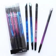 24 шт./партия винтажная мистическая серия Созвездие гелевая ручка 0,5 мм черный подарок студентам офисные школьные принадлежности оптом