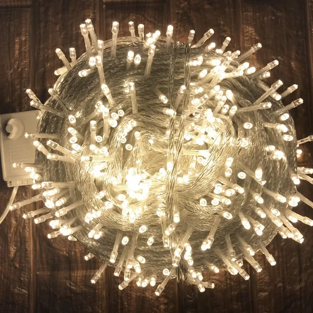 Gnwxy Outdoor Decorative Waterproof Lamp 100m 800 Heads Copper Led Gnwxy Outdoor Decorative Waterproof Lamp 100m 800 Heads Copper Led Light String Christmas Wedding Party Colored