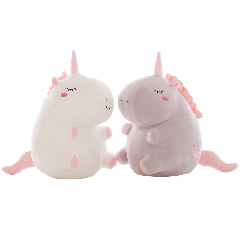 Единорог жир чучело Детские Куклы Kawaii Мультфильм единорог плюшевые игрушки дети подарок на день рождения