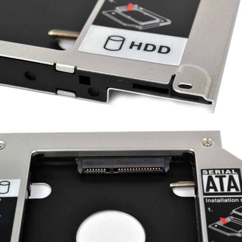Kebidu Новый 9 5 мм SATA 2nd HDD SSD 2 &quotадаптер для жесткого диска MacBook Pro Unibody A1278 A1286 A1297 CD ROM