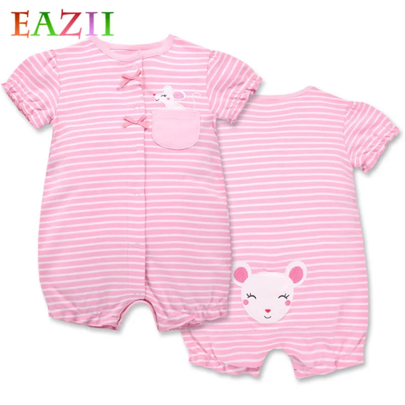 

Cute Summer Baby Boys Romper Animal style Short Sleeve infant rompers Jumpsuit cotton Baby Rompers Newborn Clothes Kids clothing