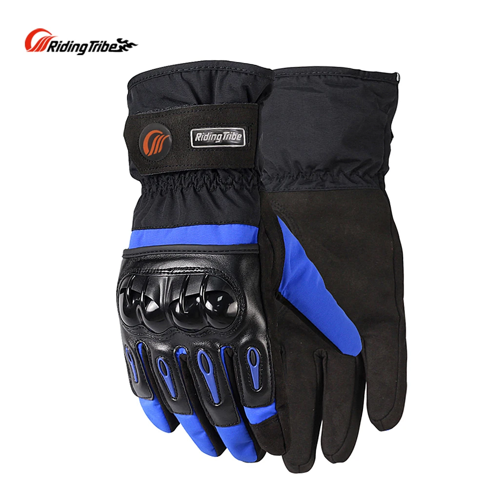 Riding Tribe Motorcross Gloves Touch Screen Waterproof Warm Hands Protection Motorcycle Winter Protective Guards Glove MTV-08