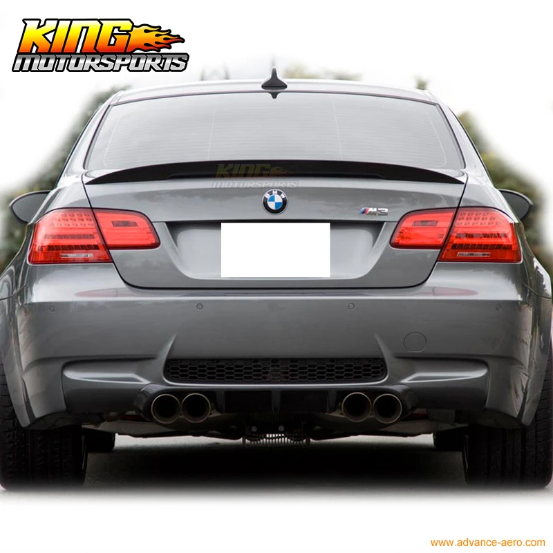 Для 2007 2008 2009 2010 2011 2012 2013 BMW E92 купе P Стиль Цвет код#475 роспись багажник спойлер