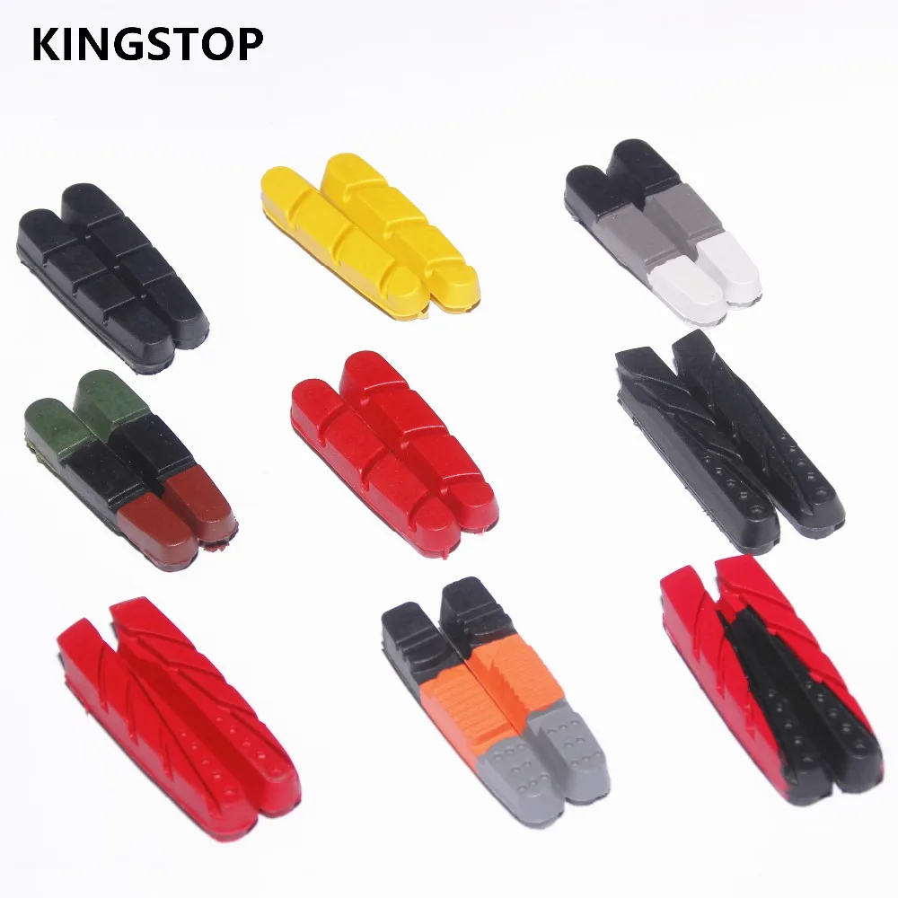 

Road bicycle rim brake pads for Shimano Sram Avid 9 options made in Taiwan