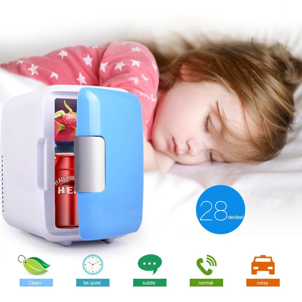 

4L Car Refrigerator Ultra Quiet Low Noise Car Mini Fridge Freezer Cooling Refrigerators Box
