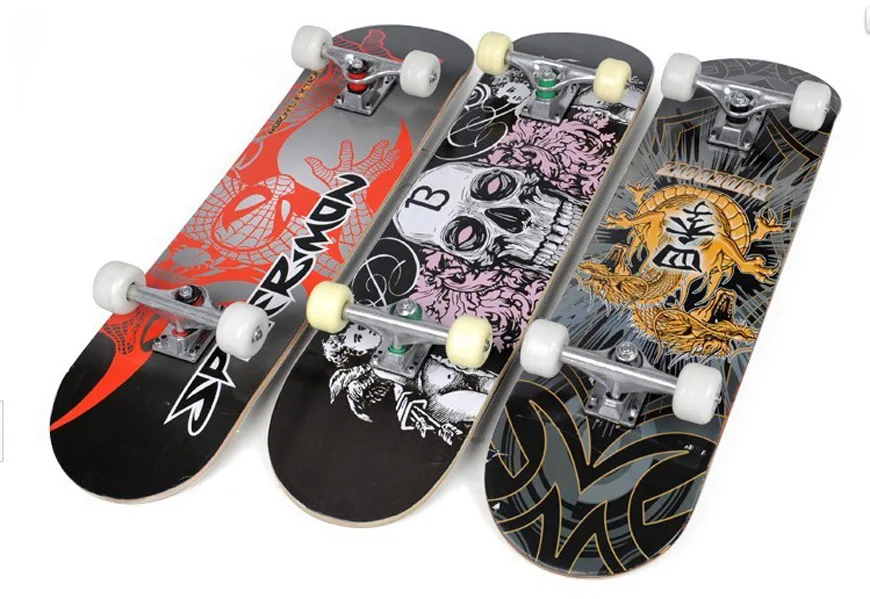 Skate board hot sale maple skateboard adult professional maple seven