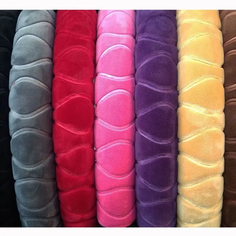 

Three-Dimensional Plush Elastic Type Car Steering Wheel Cover DIY Car Steering Wheel Cover Auto In Interior Accessories