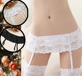 

Womens Belt Suspender Set Tights Highs Lingerie Accessories Stockings Sets