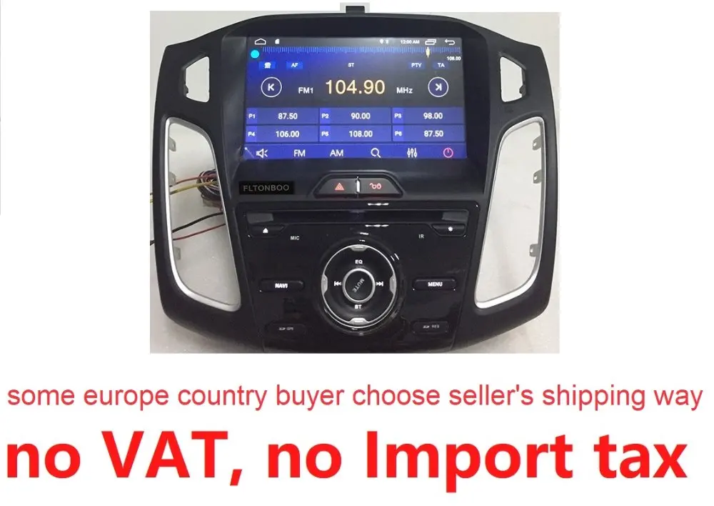 

8" Android 7.1 for Ford focus 2015 car dvd,gps navigation,wifi,radio,bluetooth,canbusSteering wheel,Free 8g Map,mic,touch screen