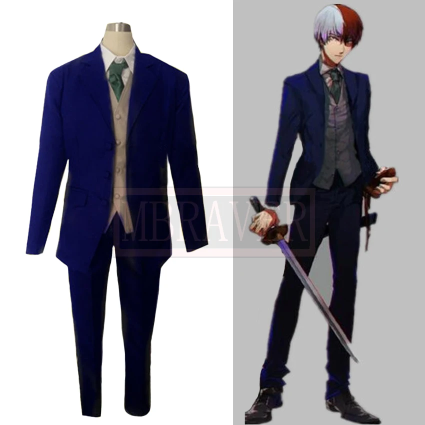 My Hero Academia Boku No Hero Akademia Shouto Todoroki Shoto Costume Cosplay Spedizione Gratuita Su Misura