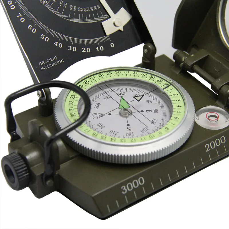 Outdoor Survival Military Compass Camping Hiking Water Compass Geological Compass Digital Compass C