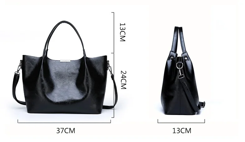 Genuine Leather Bag Fashion Women Handbag Oil Wax Leather Women Bag Large Capacity Tote Bag Big Ladies Shoulder Bags Famous C823 Genuine Leather Bag Fashion Women Handbag Oil Wax Leather Women Bag Large Capacity Tote Bag Big Ladies Shoulder Bags Famous C823
