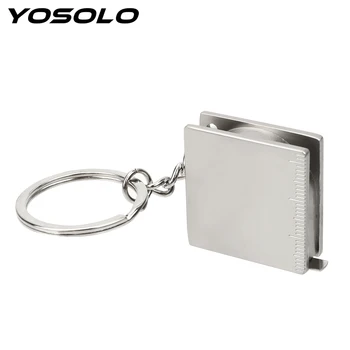 

Car Keyring Retractable Ruler Measuring Tools Pull Ruler Gauging Tools Key Ring Portable Tape Measure Keychain