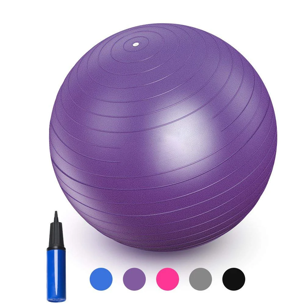 

Nieoqar Sports Yoga Balls Bola Pilates Fitness Gym Balance Fitball Exercise Pilates Workout Massage Ball 55cm 65cm 75cm 85cm