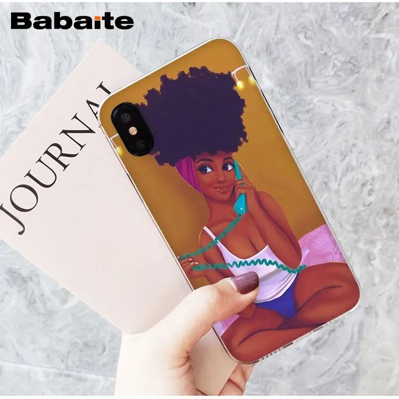 Colorful art african girl Printing