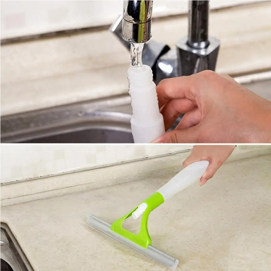 Многофункциональный Удобный домашний спрей воды стекло царапин остекление двери мытье пола очиститель Прямая поставка B8 - Цвет: Зеленый