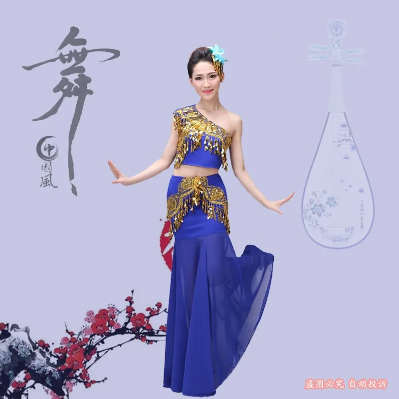 DB23758 Peacock belly costume-9