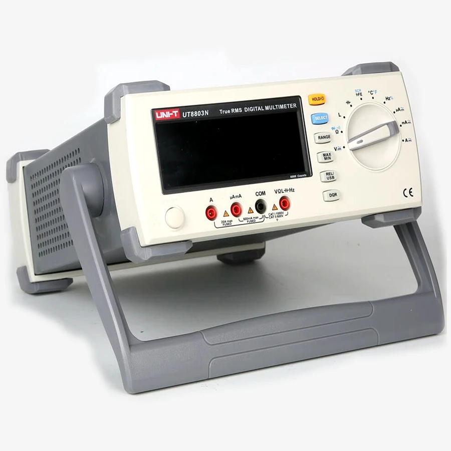 UNI T UT8803N Настольный верхний мультиметр DMM True RMS EBTN DCV/ACV/DCA/ACA Омметр индуктивность