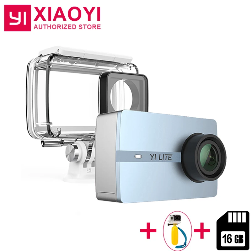 Original YI Lite Action Camera Real 4K Sports Camera WIFI 2" Touch LCD