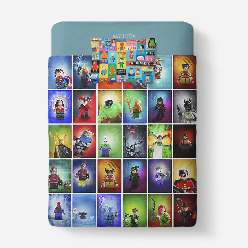 2 قطع أنيمي الرموز التعبيرية 3d الطباعة مجموعات حاف غطاء لحاف وسادة القضية واحدة أطفال بنات مجموعات الفراش نوم ديكور