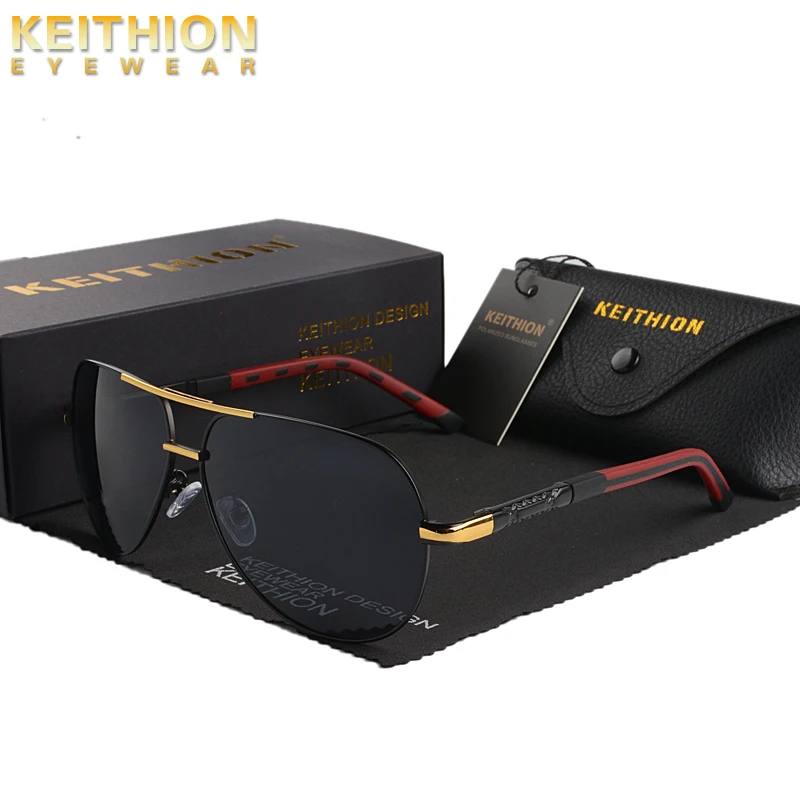 HEITHION Luxury Sunglasses Men Polarized Classic Sun Glasses Fishing Accessories Driving Goggles gafas de sol zonnebril mannen
