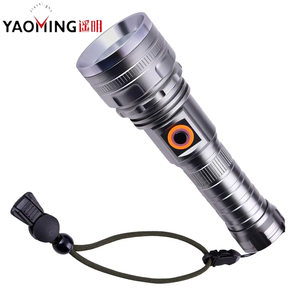 LED Flashlights High Power Portable Flashlights Stepless Dimming T6 LED