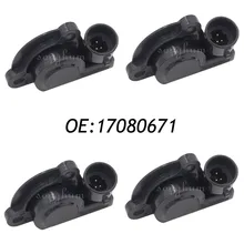4 ШТ. 17080671 Датчик Положения Дроссельной Заслонки TPS Для GM Buick Chevrolet GMC Isuzu Daewoo