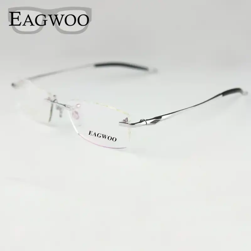frameless eyeglass frames