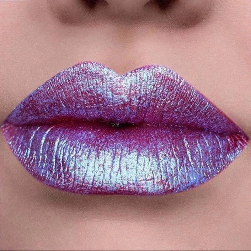 Metallic Matte Lipstick Waterproof Lasting Glitter Lipstick Diamond