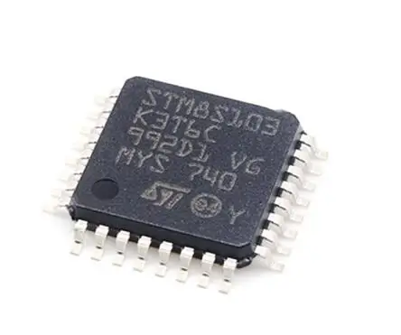

50pcs/lot STM8S103 STM8S103K3T6C QFP