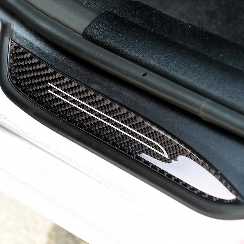 SRXTZM для bmw E90 Накладка на порог защита порогов из углеродного волокна