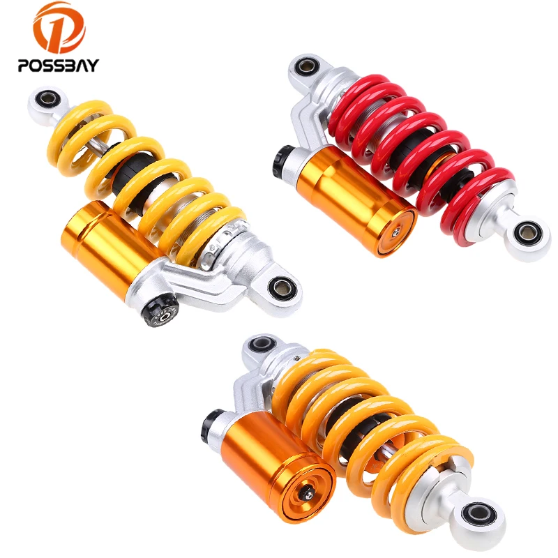 

POSSBAY Universal 240mm 260mm Motorcycle Air Suspension Shock Absorber for Yamaha Honda Kawasaki Suzuki ATV Amortiguador Moto