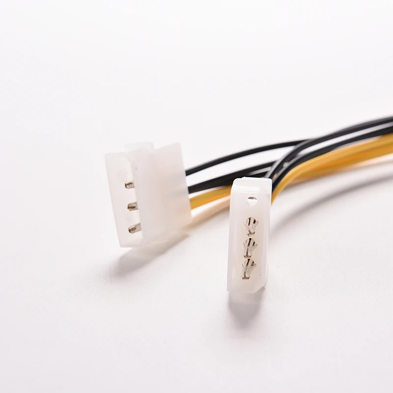 16 см 8 Pin LP4 4Pin PCI Express Male To Dual Molex IDE E Графический кабель питания для