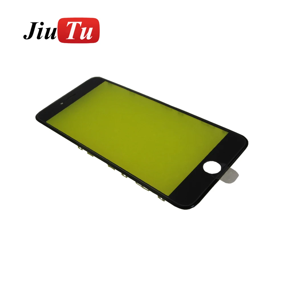 Jiutu Cold Press Front Glass With Bezel Frame For iPhone 6 6S 6SP 7 7P For iPhone 8G 8Plus LCD Repair  (10)