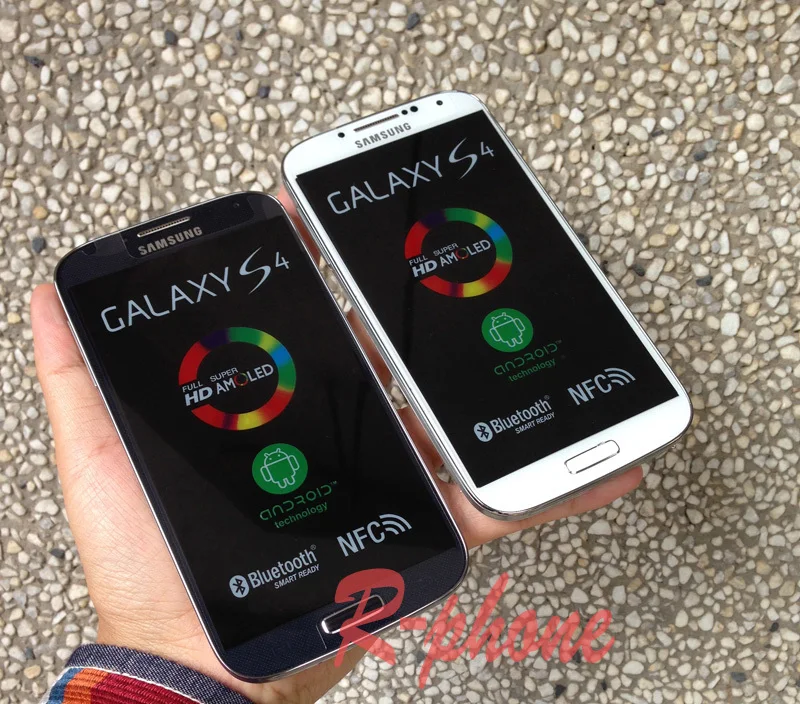 Оригинальный камкордера Самсунг Galaxy S4 i9500 i9505 мобильный телефон разблокированый