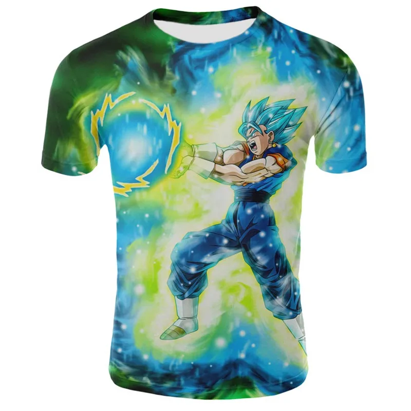 2019 Новый Жемчуг дракона 3D печать Супер Saiyan son Wukong Dragon Ball многоцветная