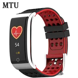 E08 Bluetooth Смарт наручные часы E08 ЭКГ + PPG телефонный шагомер браслет сердечного ритма мониторы для Android iPhone iOS человек для женщин
