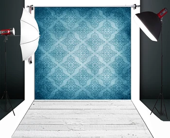 

Art Fabric Photography Backdrop wallpaper Wood Floordrop Custom Photo Prop backdrop backgrounds 5ftX7ft XT-677