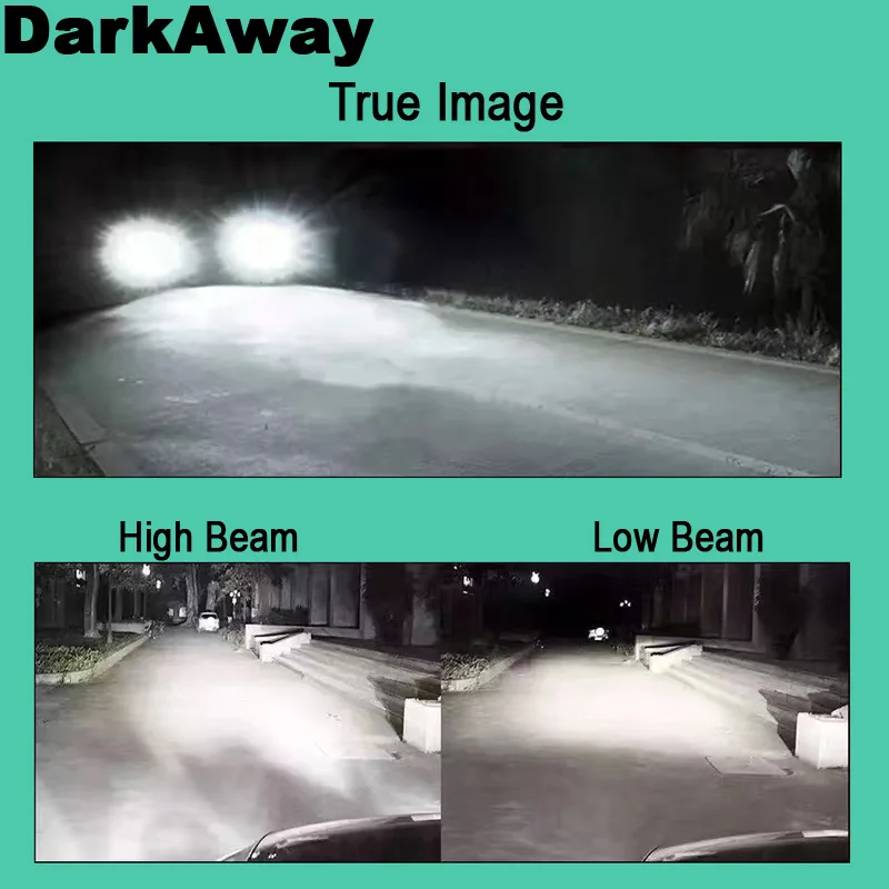 LED Headlight LHXGI7-6 DarkAway