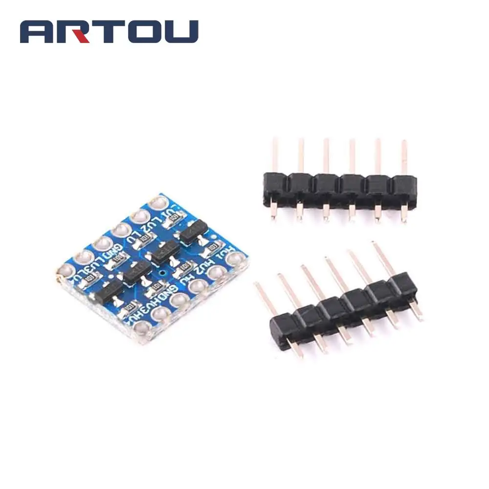 5 шт. IIC I2C UART SPI логический преобразователь уровня двунаправленный модуль 5В до 3
