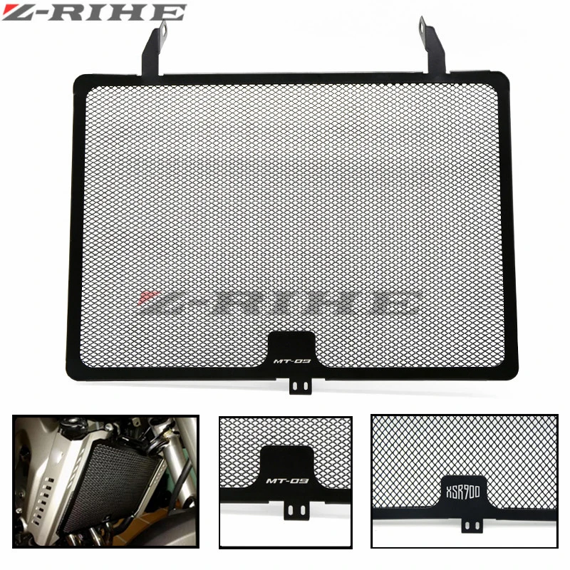 MT09 LOGO Motorcycle Radiator Guard Grille Protector Cover For Yamaha MT-09 MT09 TRACER ABS 900 XSR900 FZ09 FJ09 MT FZ09 15-2017